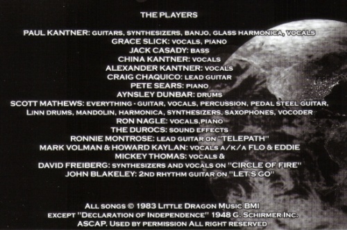 Paul Kantner - Planet Earth Orchestra Rock And Roll (1983) [Reissue 2005] Lossless