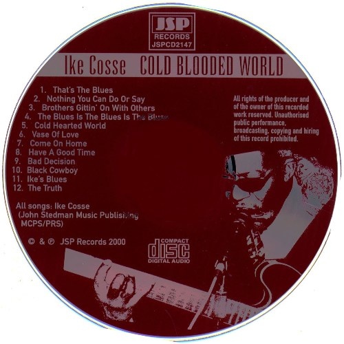 Ike Cosse - Cold Blooded World (2000) [Lossless+Mp3]