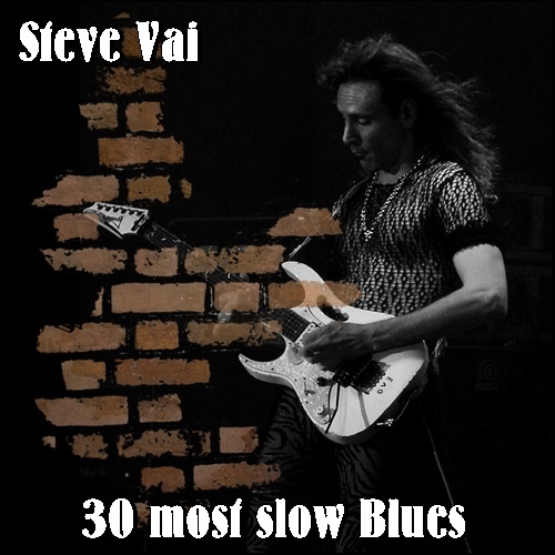 Steve Vai - 30 most slow Blues (2017) Bootleg