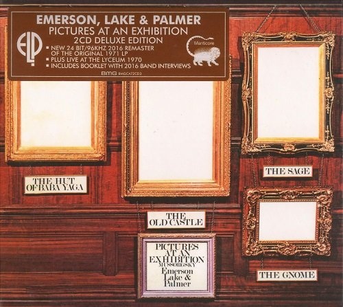 Emerson, Lake & Palmer (ELP) - Pictures At An Exhibition [2CD Deluxe Edition, Remastered] (2016) [lossless]