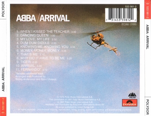 ABBA - Arrival (1976) [Remastered 1997] [Lossless]