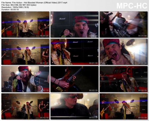 Fire Action - Hot Blooded Woman (2017)