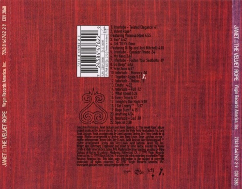 Janet Jackson - The Velvet Rope (1997) (Lossless)