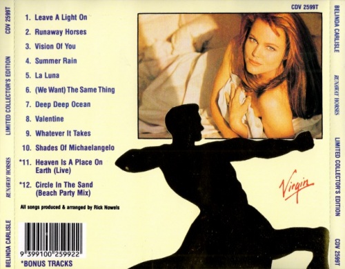 Belinda Carlisle - Runaway Horses [Limited Edition] (1989) [1990] (Lossless)