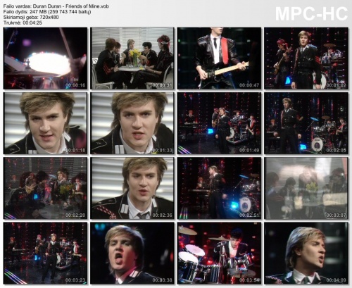 Duran Duran - Friends Of Mine  (1981)