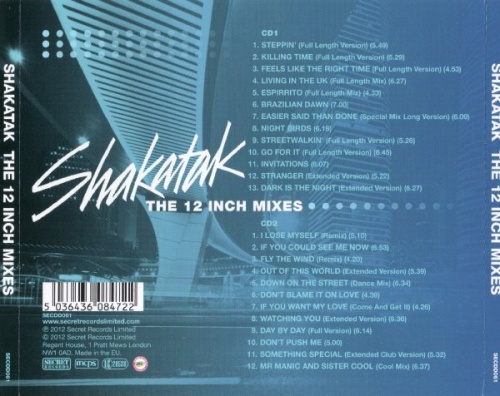 Shakatak - The 12 Inch Mixes (2CD Set 2012) Lossless + mp3