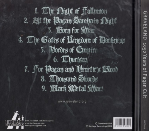 Graveland - 1050 Years Of Pagan Cult (2016) (Lossless)