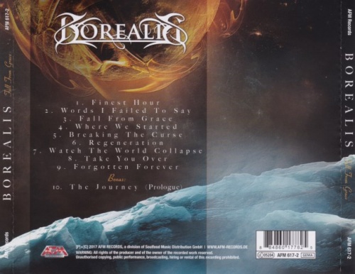 Borealis - Fall From Grace (2011) [2017] (Lossless)