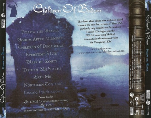 Children Of Bodom - Follow The Reaper [Japanese Edition] (2000) [2012] (Lossless)