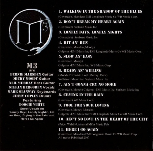 M3 - Marsden/Moody/Murray - Rough An' Ready 2007 (Live)