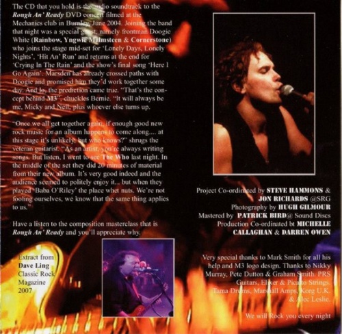 M3 - Marsden/Moody/Murray - Rough An' Ready 2007 (Live)