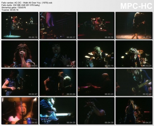 AC/DC - Walk All Over You  (1979)
