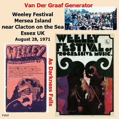 Van Der Graaf Generator - Weeley Festival (1971) Bootleg