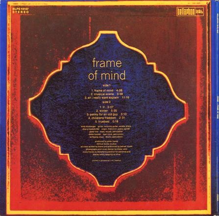 Frame - Frame Of Mind (1972) [Vinyl Rip 24/192] Lossless