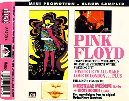 Pink Floyd - Tonite Let's All Make Love In London...Plus (1967) [Promo Sampler] [Lossless+Mp3]