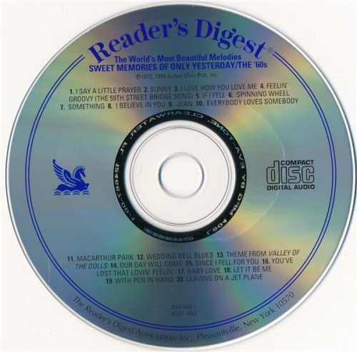 VA - Sweet Memories Of Only Yesterday: The '60s (1999)