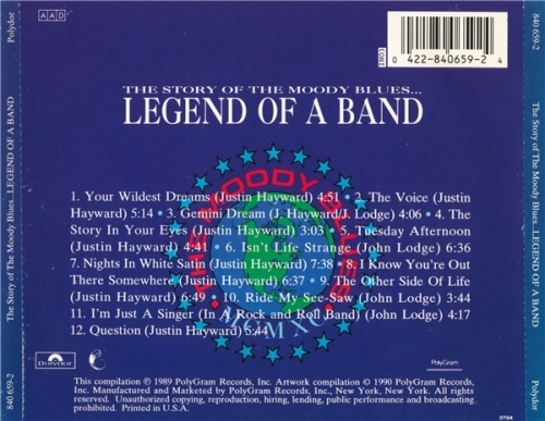 The Moody Blues - The Story Of The Moody Blues-Legend Of A Band (1990) Lossless + 320