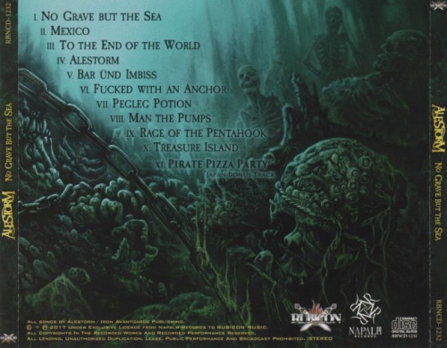 Alestorm - No Grave But The Sea (2CD) [Japanese Edition] (2017) (Lossless)