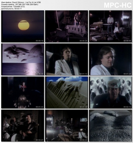 Nick Mason Rick Fenn & David Gilmour - Lie For A Lie (1985)