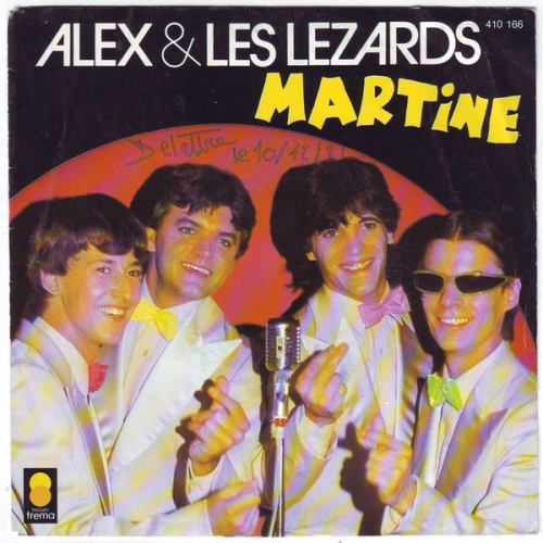 Alex & Les L&#233;zards  Martine (Vinyl, 7'') (1981)