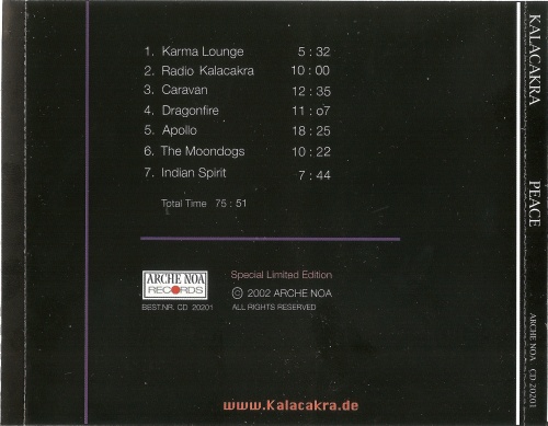 KALACAKRA &#8206; Peace 2002 (Lossless+MP3)