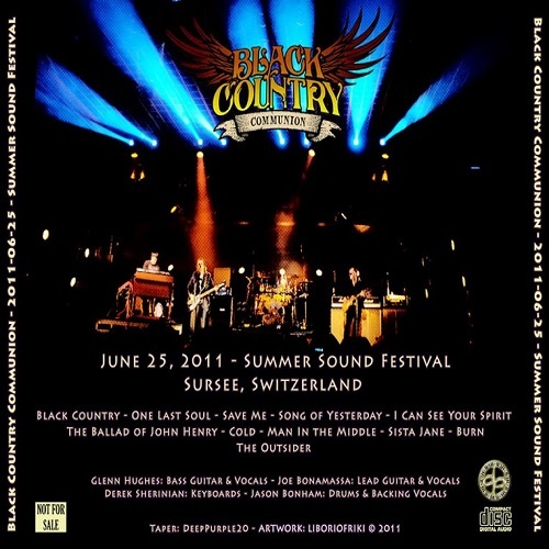 Black Country Communion - Summer Sound Festival (2011) Live Black Country Communion - Summer Sound Festival (2011) Live