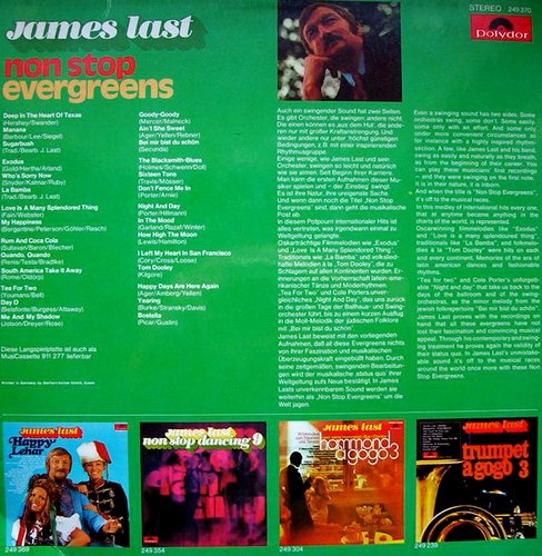 James Last - Non Stop Evergreens 1969 James Last - Non Stop Evergreens 1969