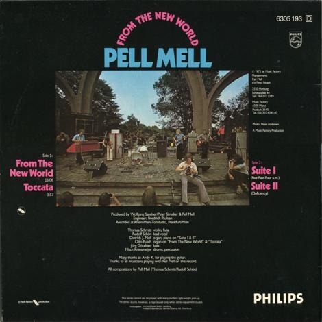 Pell Mell - From The New World (1973) [Vinyl Rip 24/192] Lossless