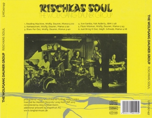 The Wolfgang Dauner Group (ex-Et Cetera) - Rischkas Soul 1972 (Lossless+MP3) 2015