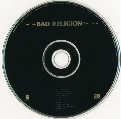 Bad Religion - Recipe For Hate (1993) (Lossless + mp3)