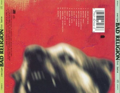 Bad Religion - Recipe For Hate (1993) (Lossless + mp3)