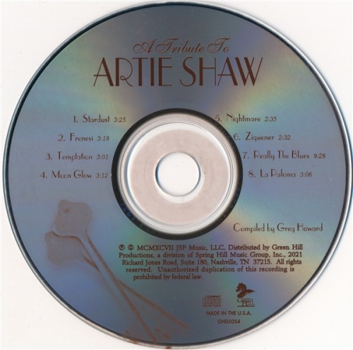 Members Of The Artie Shaw Orchestra - A Tribute To Artie Shaw (1997) (Lossless + mp3) Members Of The Artie Shaw Orchestra - A Tribute To Artie Shaw (1997) (Lossless + mp3)