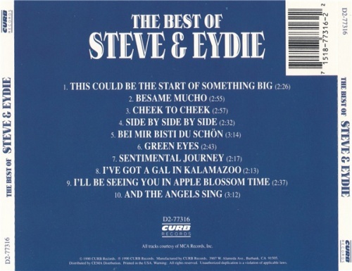 Steve & Eydie - The Best Of (1990) (Lossless + mp3)