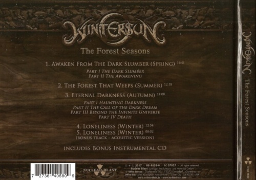 Wintersun - The Forest Seasons [3CD] (2017) (Lossless)