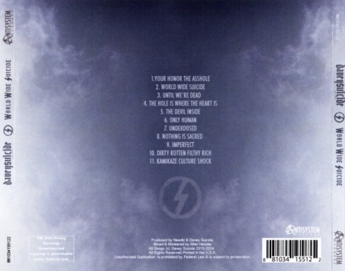 Davey Suicide - World Wide Suicide (2014) (Lossless)