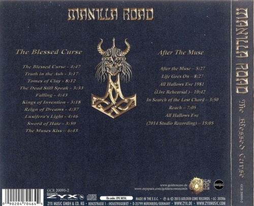 Manilla Road - The Blessed Curse [2CD] 2015
