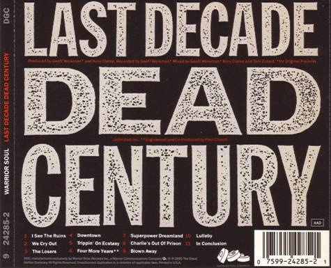 Warrior Soul - Last Decade Dead Century (1990) Lossless