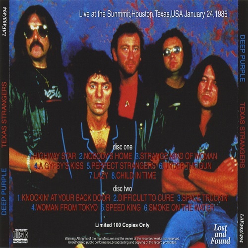 Deep Purple - Texas Strangers (1985) Live Deep Purple - Texas Strangers (1985) Live