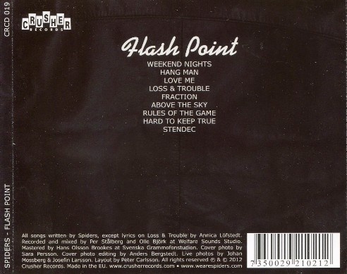 Spiders - Flash Point (2012) Lossless