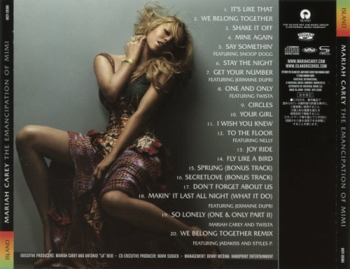 Mariah Carey - The Emancipation Of Mimi [Japanese Edition] (2005) (Lossless)