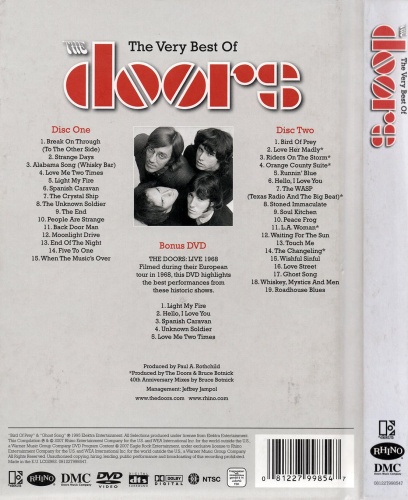 The Doors - The Very Best Of: 40th Annivesary Edition [2CD] (2007) (Lossless)