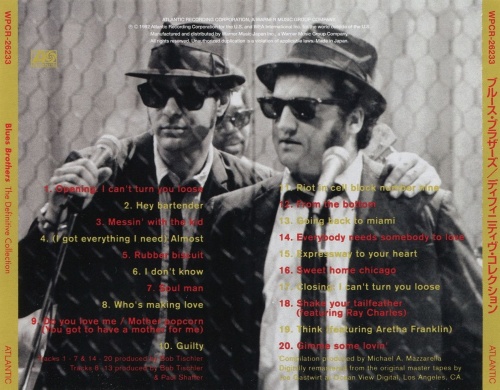 Blues Brothers - The Definitive Collection [Japanese Edition] (1992) [2017]