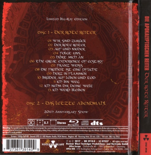 Die Apokalyptischen Reiter - Der Rote Reiter (2017) (Lossless)