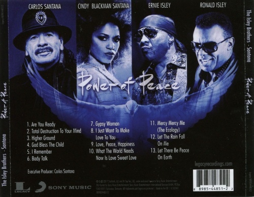 The Isley Brothers & Santana - Power Of Peace (2017) (Lossless)
