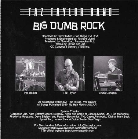 Taz Taylor Band - Big Dumb Rock (2010) Lossless