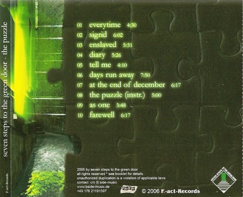 Seven Steps To The Green Door - The Puzzle (2006) Lossless