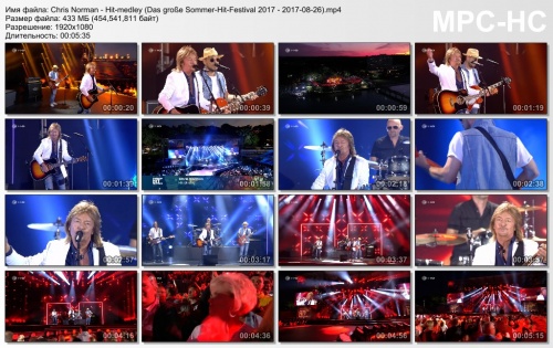 Chris Norman - Hit-medley (Das gro&#223;e Sommer-Hit-Festival)  (2017)
