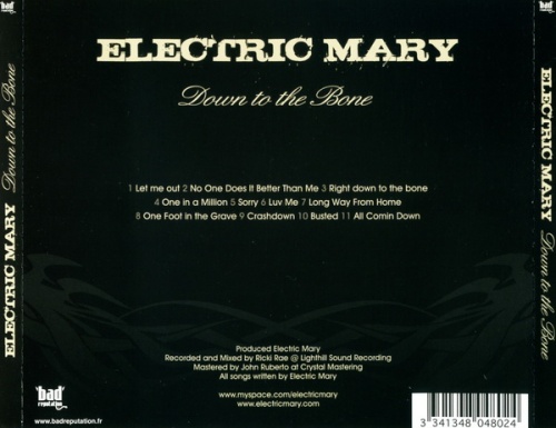 Electric Mary - Down To The Bone (2008)