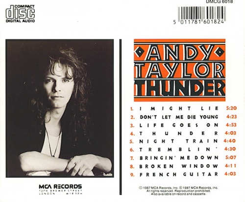 Andy Taylor - Thunder (1987)