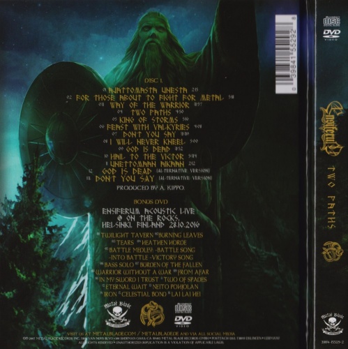Ensiferum - Two Paths [2CD] (2017) (Lossless)